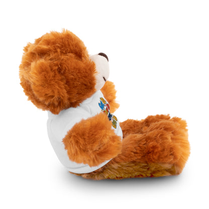 Stuffed Animals with Tee " Get Up Show Up Never Give Up"