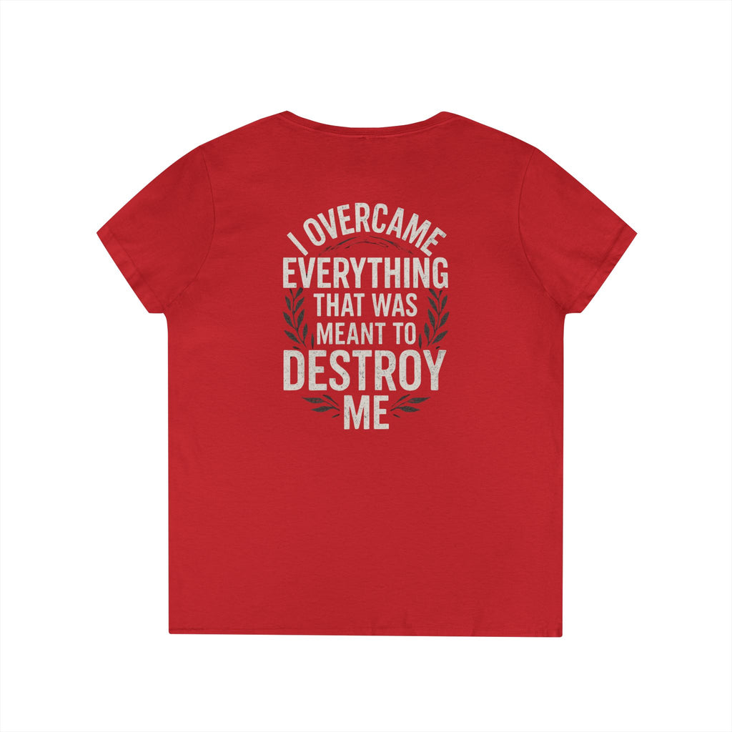 Women's V Neck-Strength in Motion