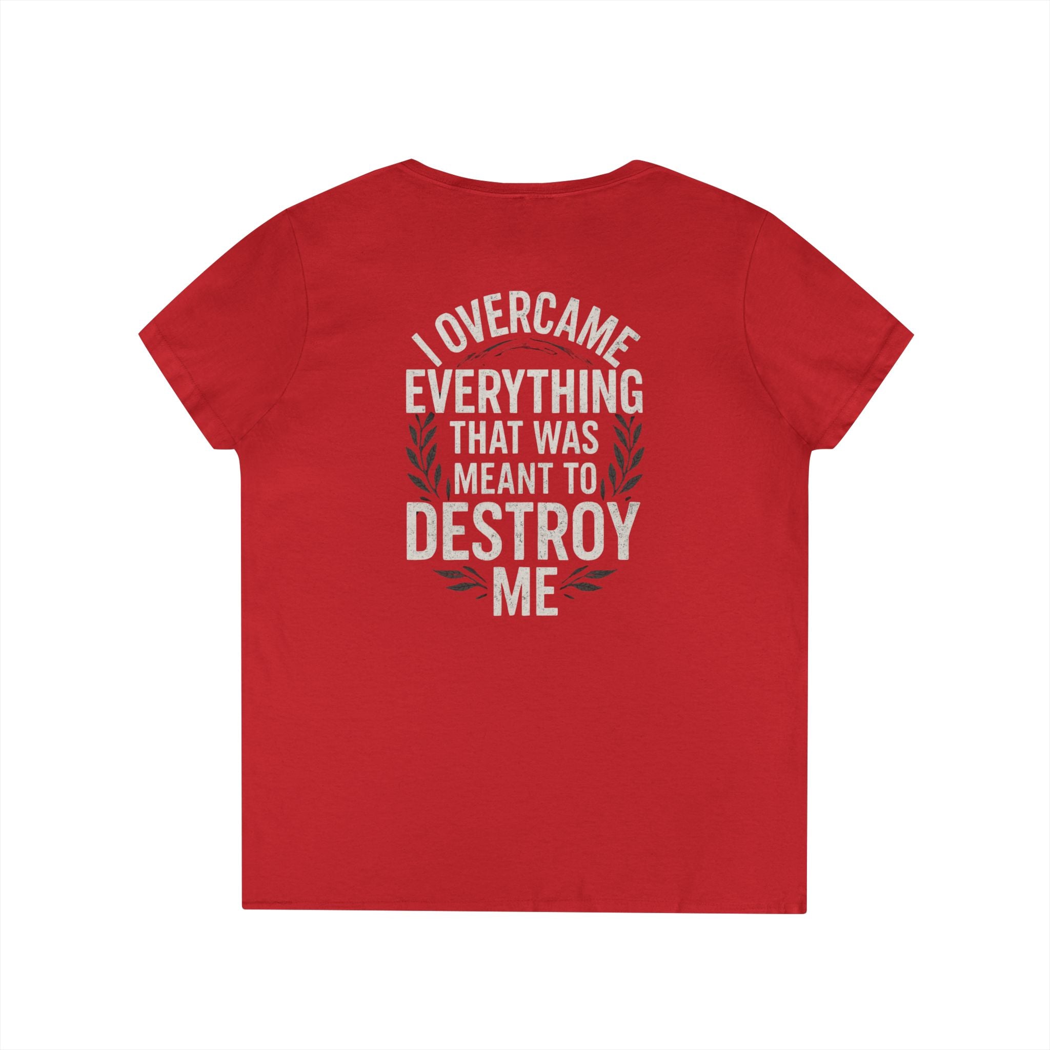 Women's V Neck-Strength in Motion