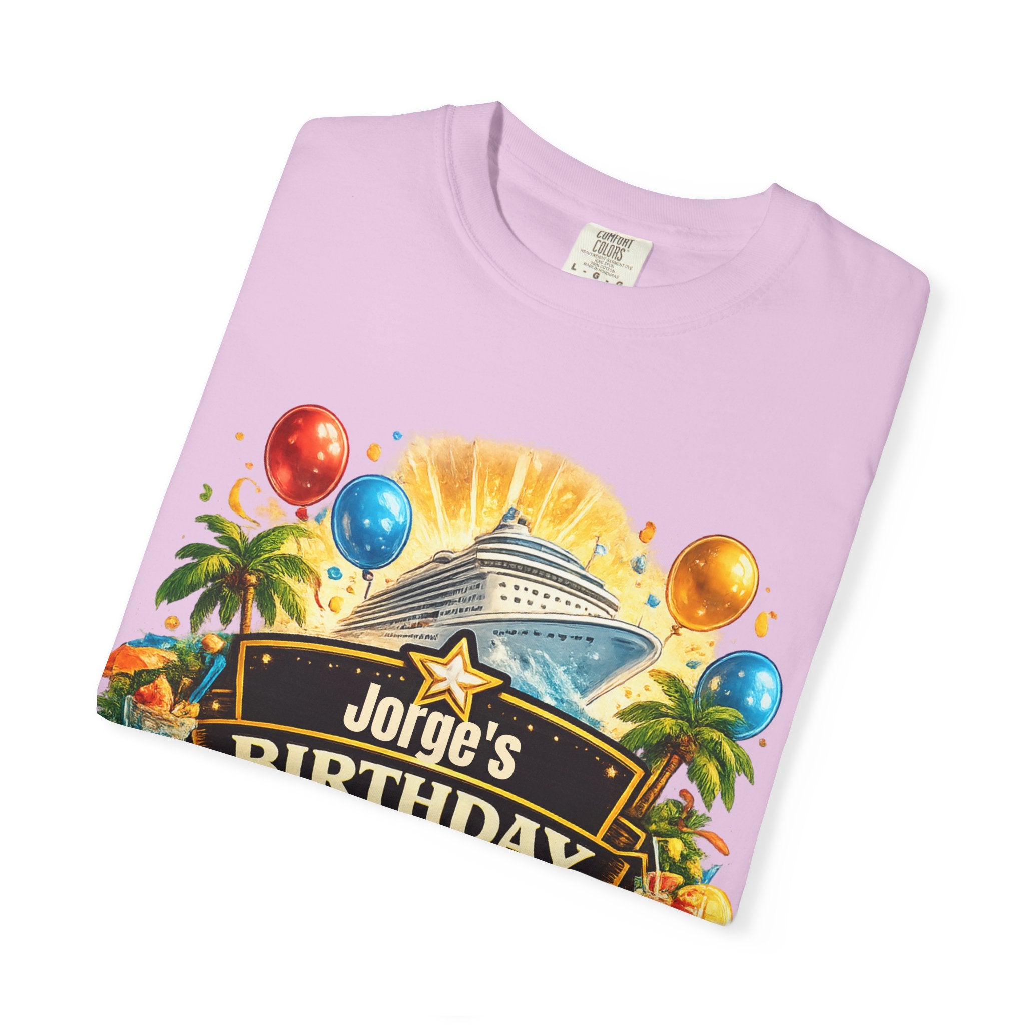 Custom Name Birthday Cruise Shirt