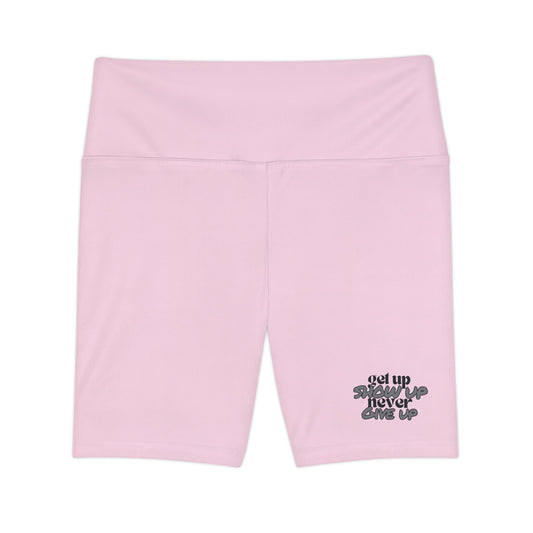 No Limits Performance Shorts – Move Freely, Train Harder (light Pink)