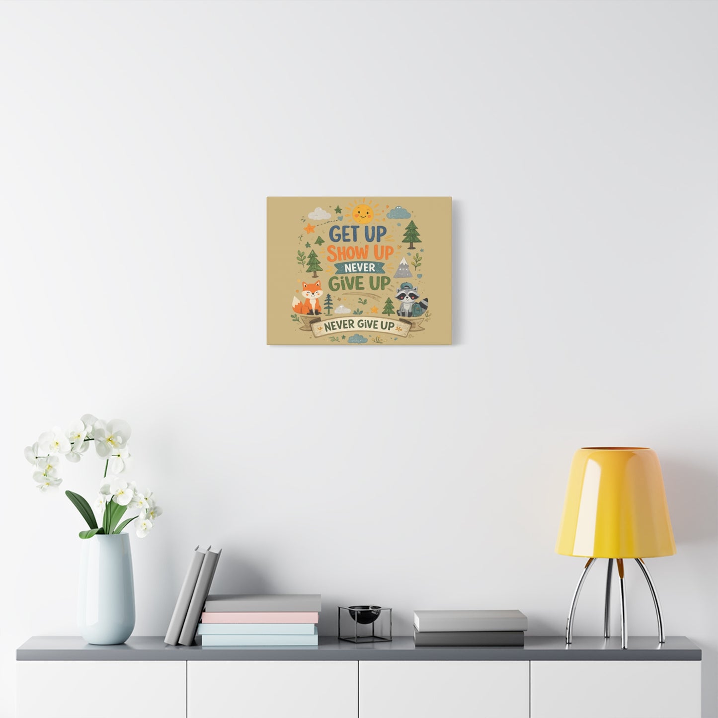 Kids Inspirational Canvas Wall Art – Premium Motivational Canvas Print for Bedroom, Playroom & Nursery Décor