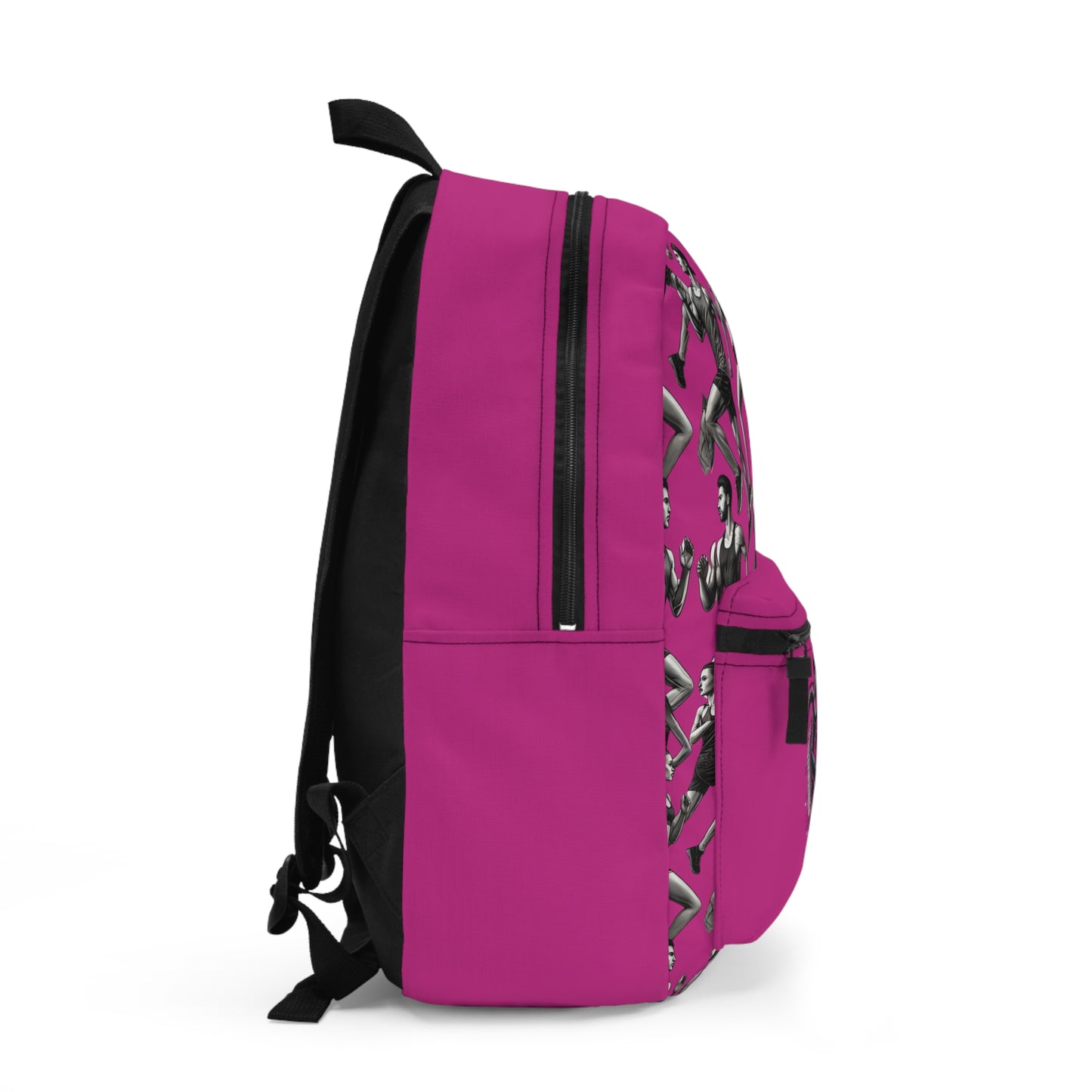 Go-Getter Backpack – Carry Your Goals Everywhere (Dark Pink)