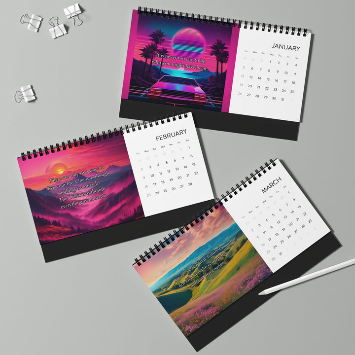 365 Days of Discipline – The Ultimate Success Desk Calendar (2025 grid)