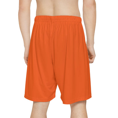 Relentless Performance Men’s Sports Shorts (Orange)