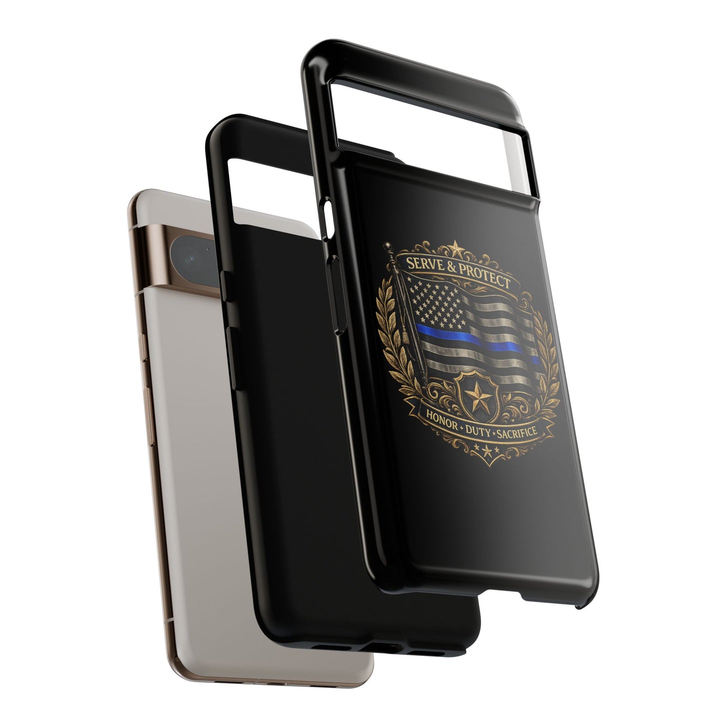 Blue Line Legacy Tough Phone Case