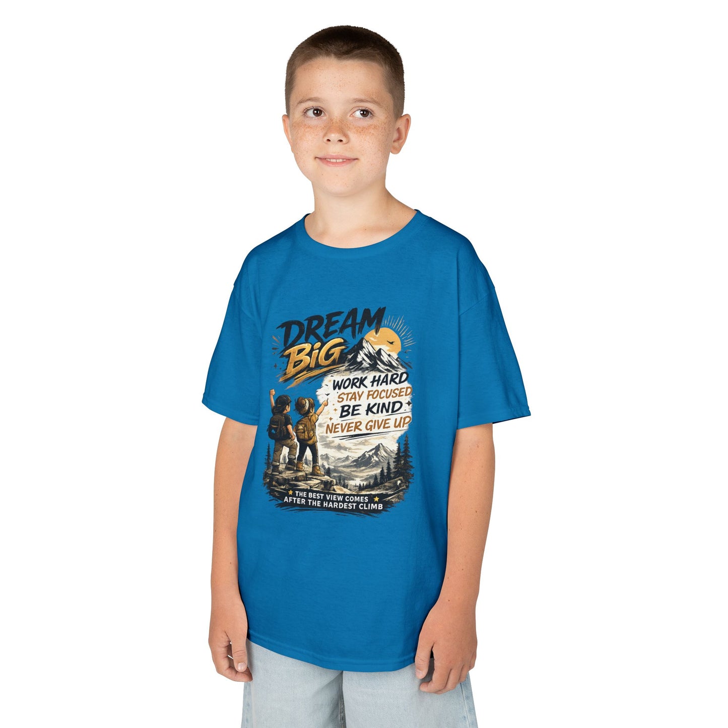 Kids Heavy Cotton™ Motivational T shirt
