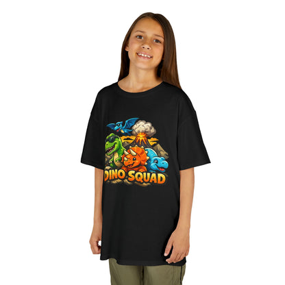 Kids Heavy Cotton™ Tee "Dino Squad"