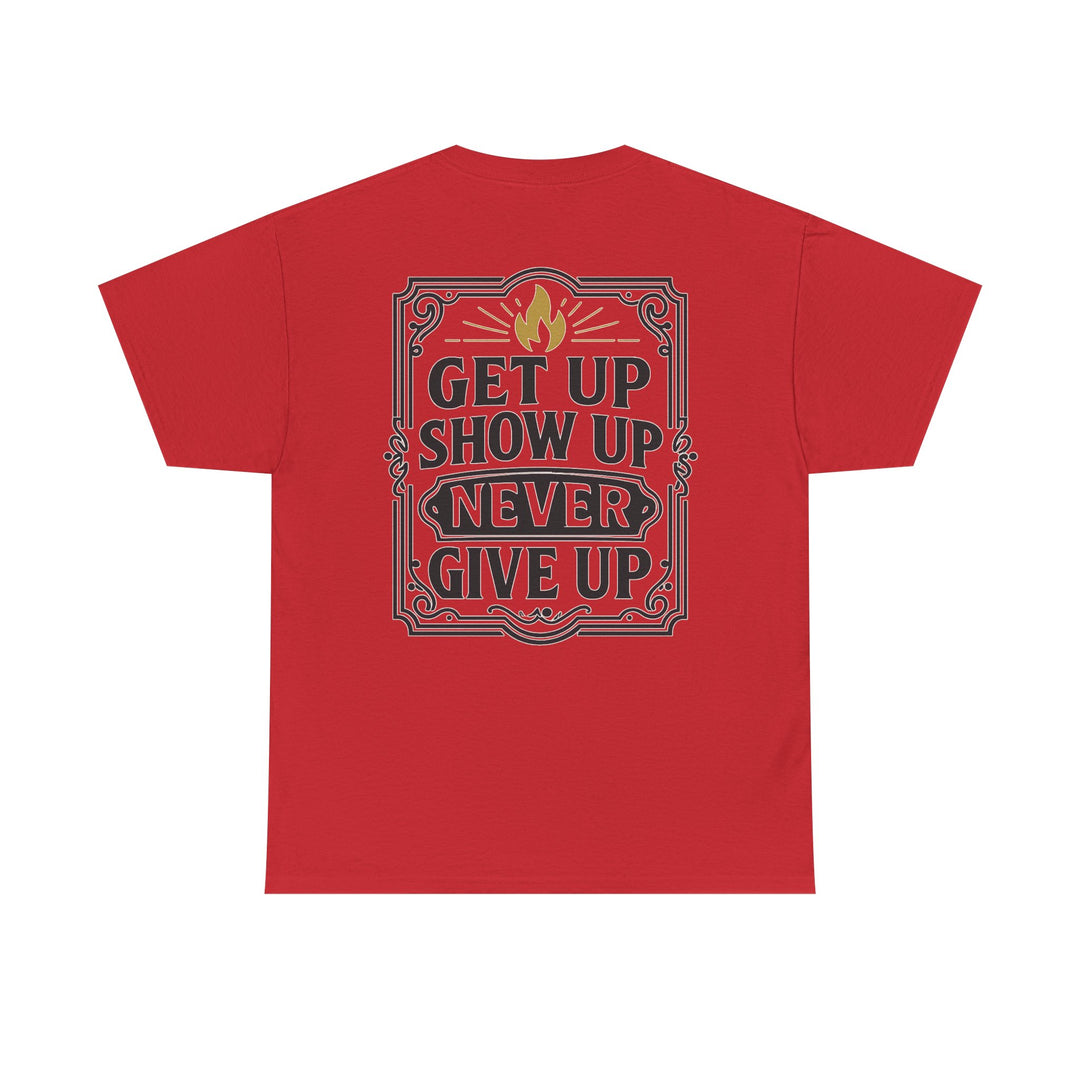 Barbells Over Breakdown. Unisex Heavy Cotton Tee