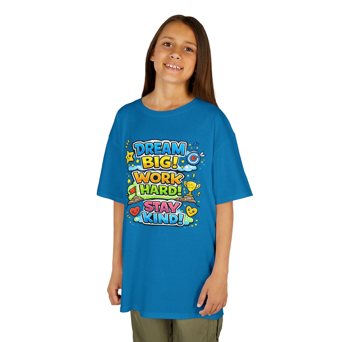 Kids Heavy Cotton™ Motivational Shirt