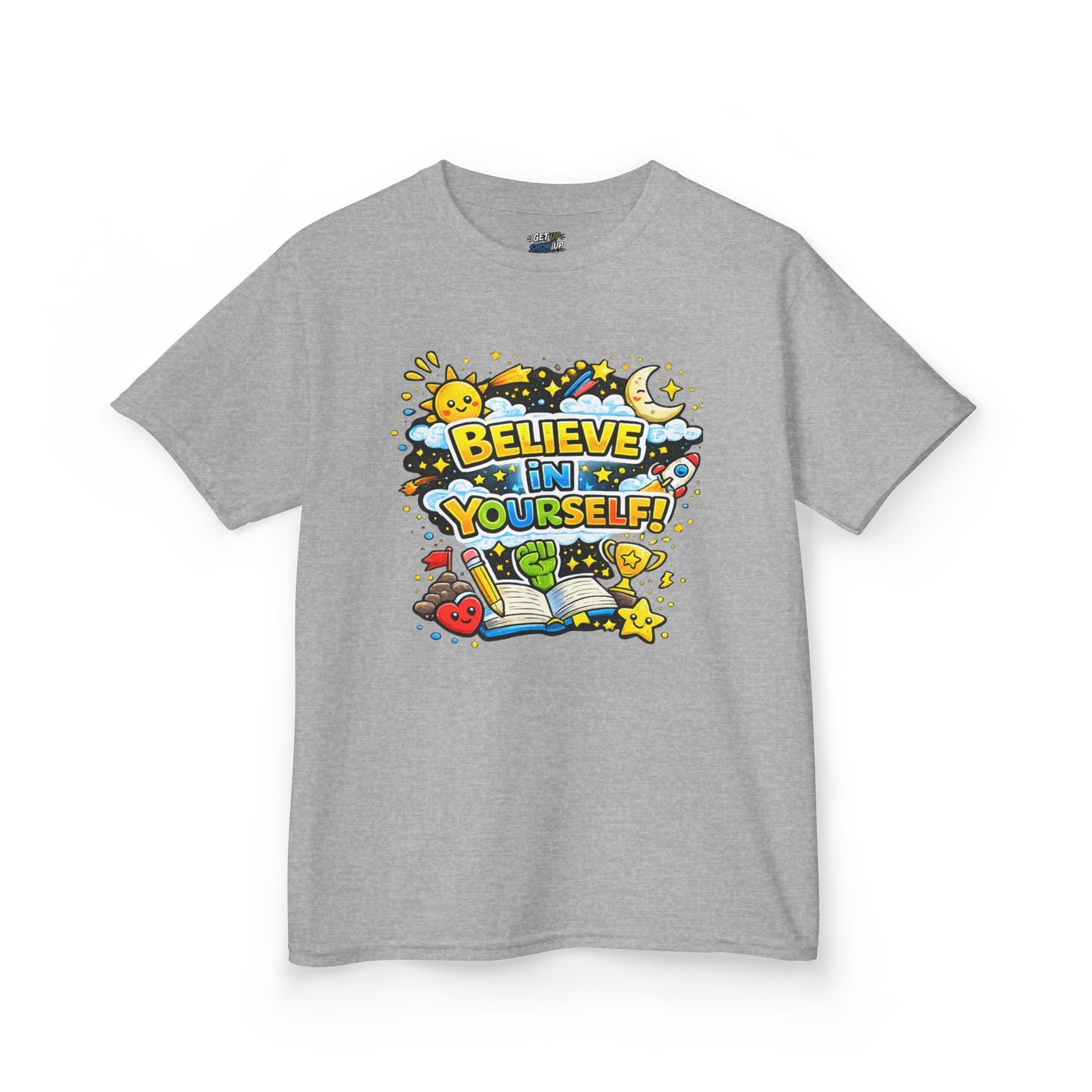 Kids Heavy Cotton™ Motivational T Shirt