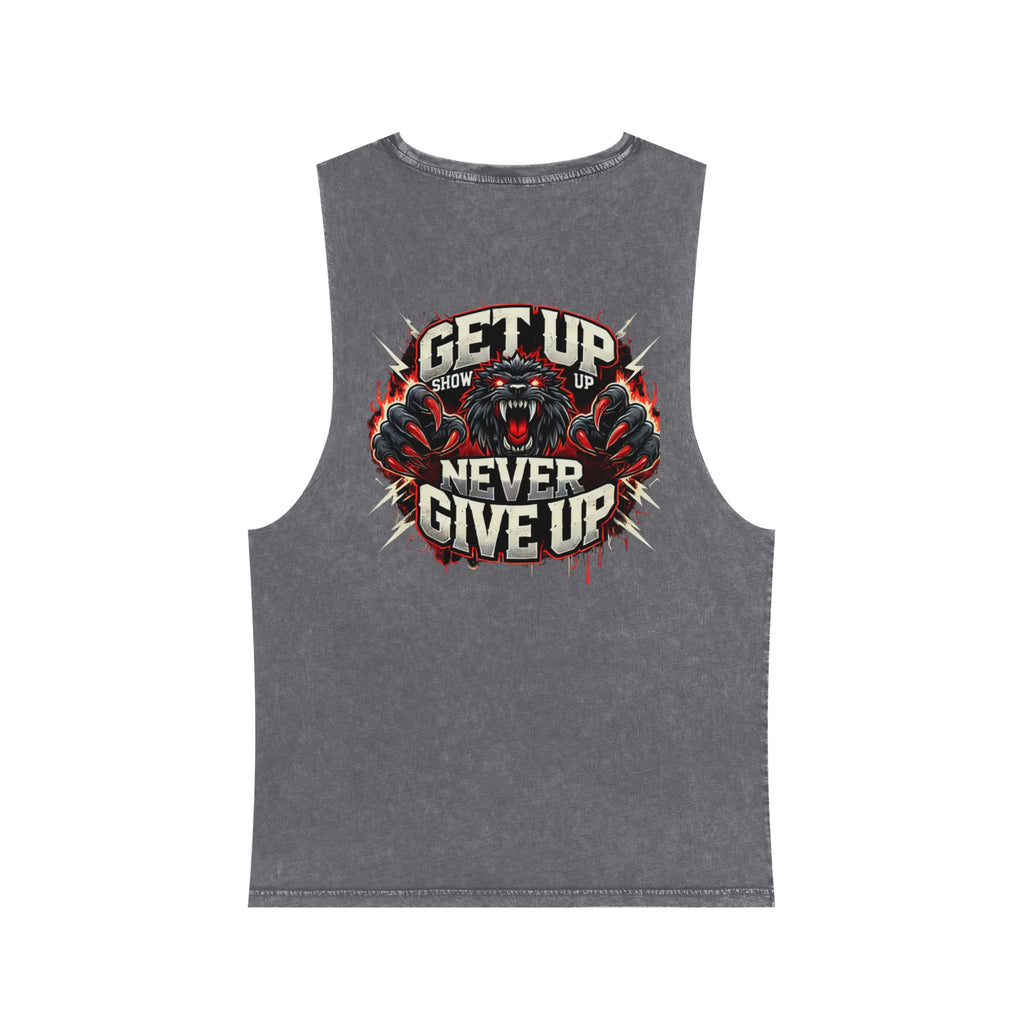Weights first emotions later muscle tank