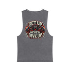 Weights first emotions later muscle tank