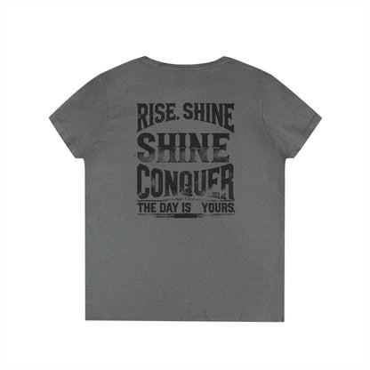 Women's V Neck-Strength in Motion