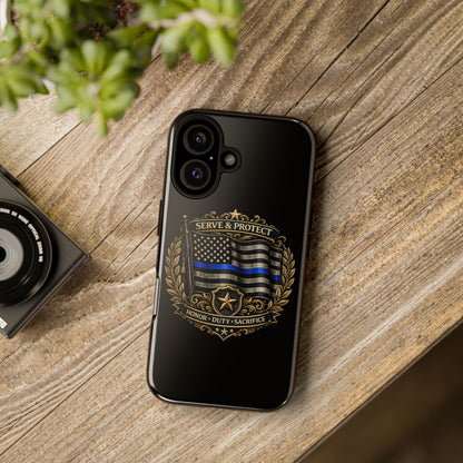 Blue Line Legacy Tough Phone Case