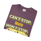 Custom Name Motivational T-Shirt – Can’t Stop. Won’t Stop.