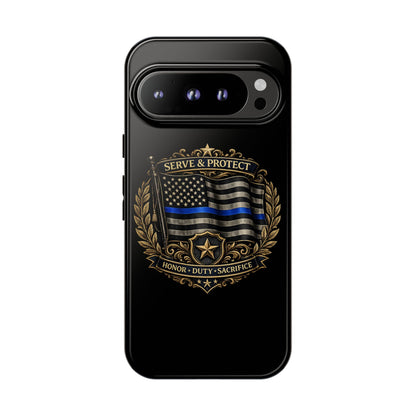 Blue Line Legacy Tough Phone Case