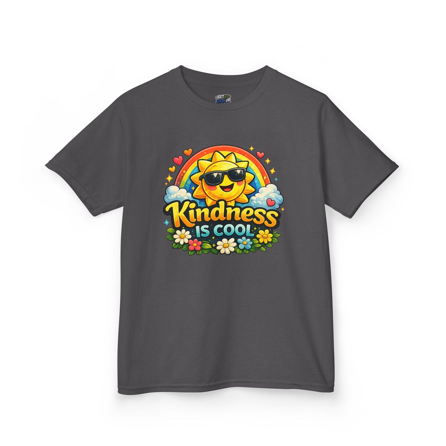 Kids Heavy Cotton™ Tee "Kindness is Cool"