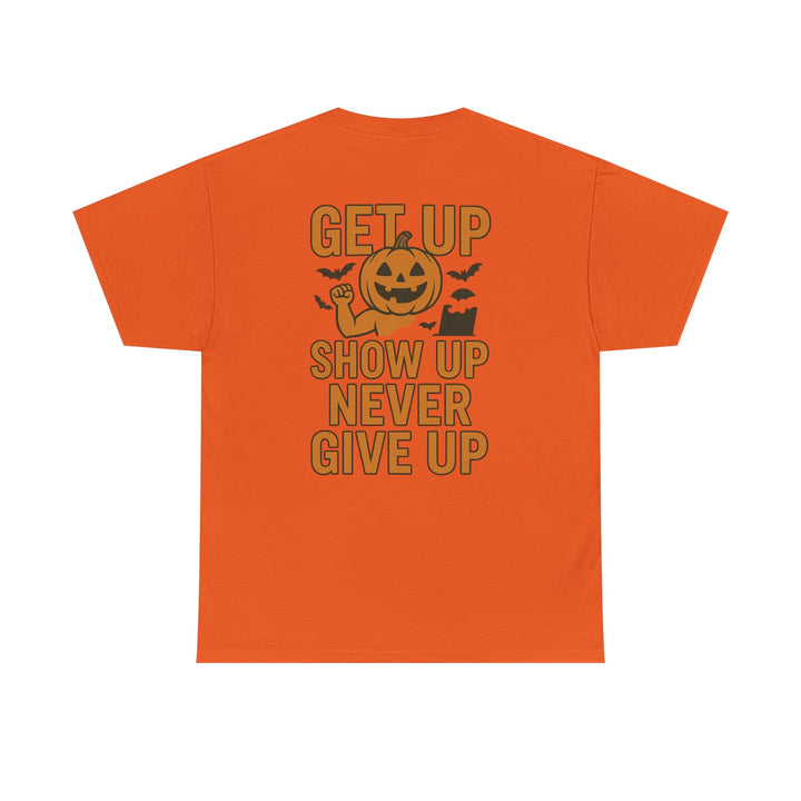Trick or Sweat. Halloween Unisex Heavy Cotton Tee