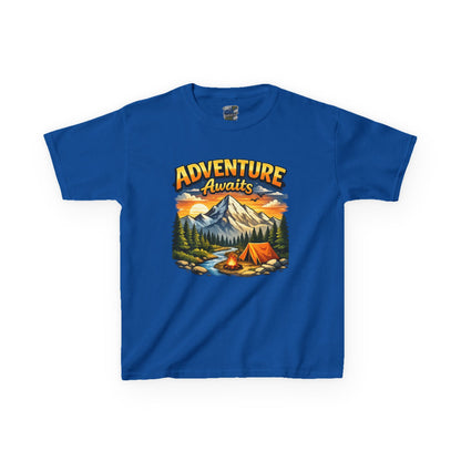 Kids Heavy Cotton™ Tee Adventure Awaits