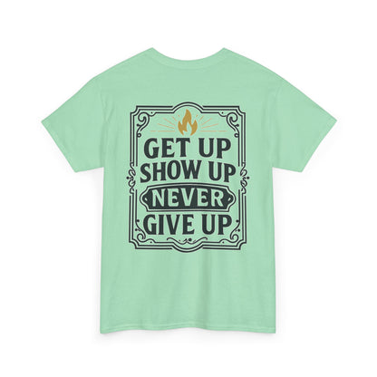 Built In Silence. Unleashed in Iron. Unisex Heavy Cotton Tee