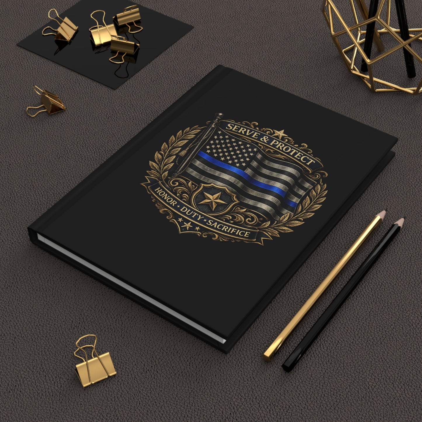 Blue Line Legacy Hardcover Journal