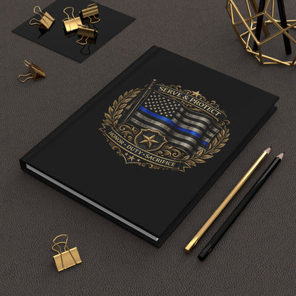 Blue Line Legacy Hardcover Journal