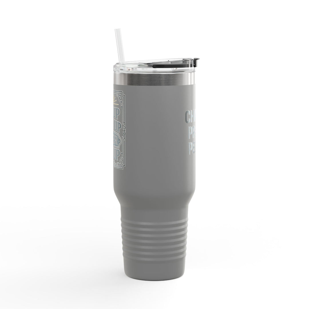 “I Chase PR’s not people” Insulated Travel Mug, 40oz