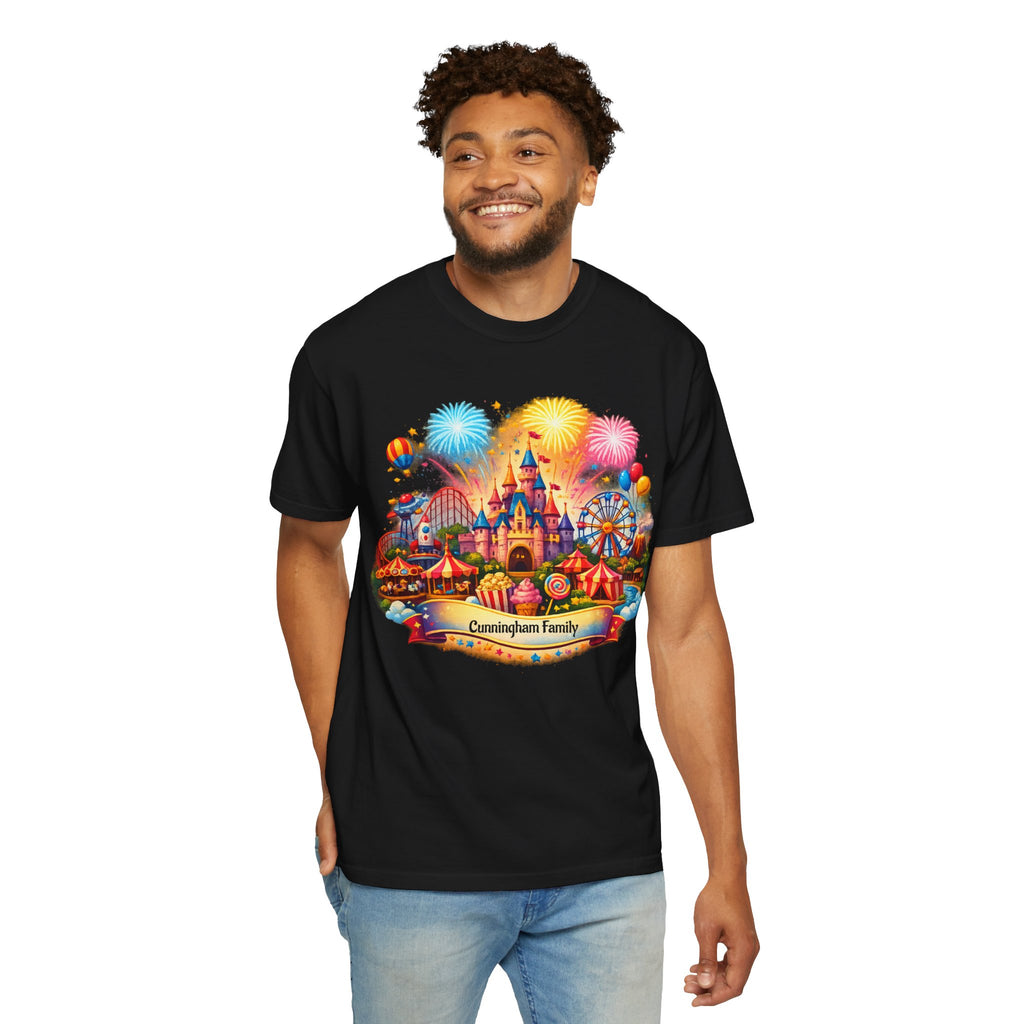 Customizable Name Graphic T-Shirt – for Disney Trips, Theme Park Vacations