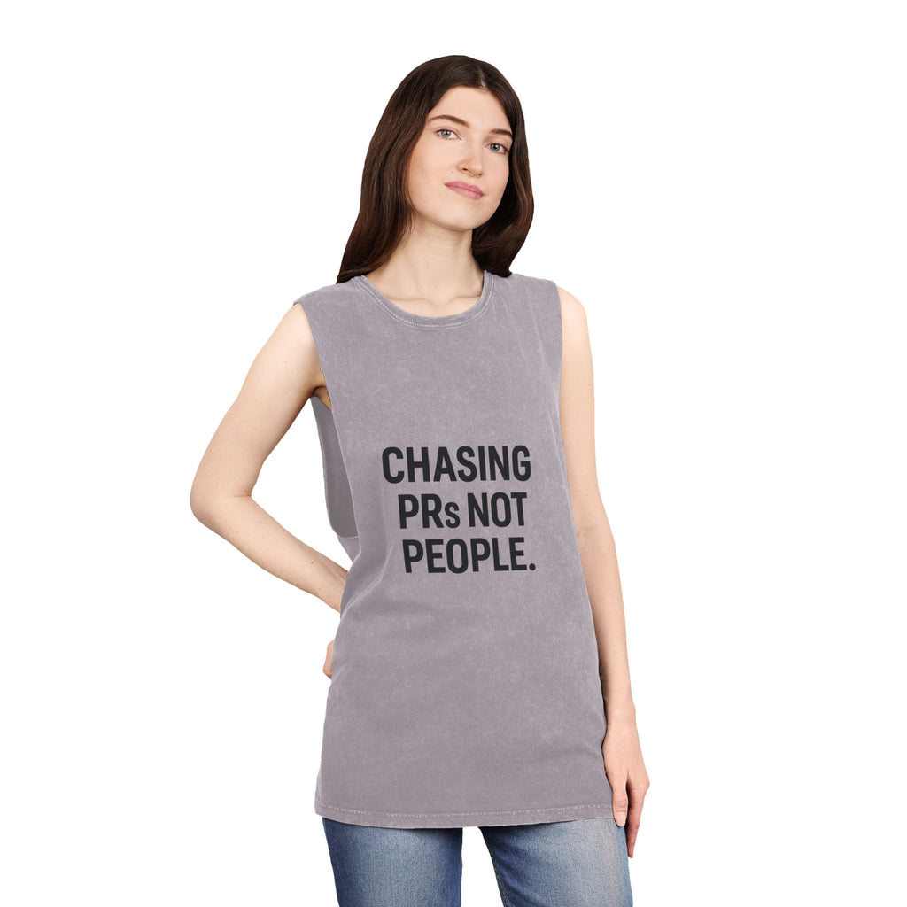 Chasing PR’s not people muscle tank