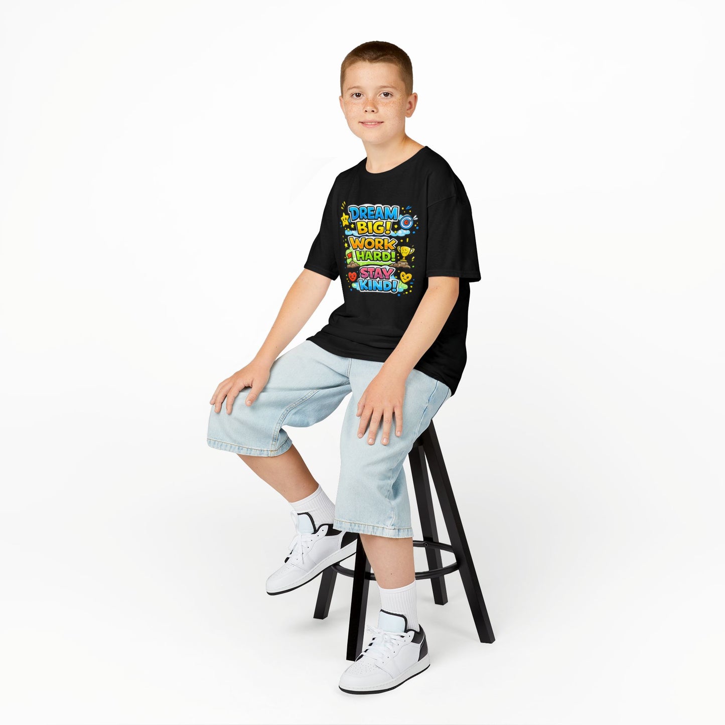 Kids Heavy Cotton™ Motivational Shirt