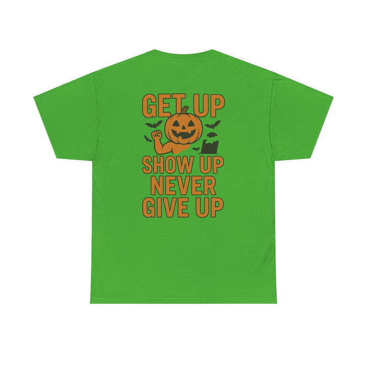 Trick or Sweat. Halloween Unisex Heavy Cotton Tee