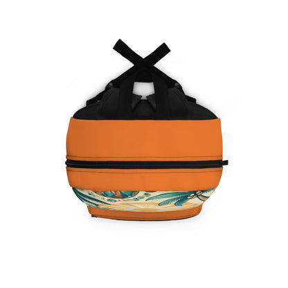 Go-Getter Backpack – Carry Your Goals Everywhere (Light Orange)