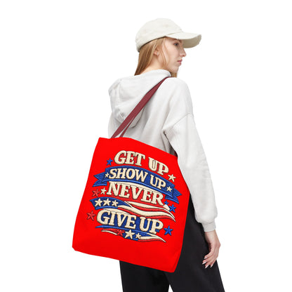 Patriotic 4th of July Tote Bag | Reusable American Pride Shopping Bag | USA Independence Day Beach, Grocery & Everyday Carry Tote