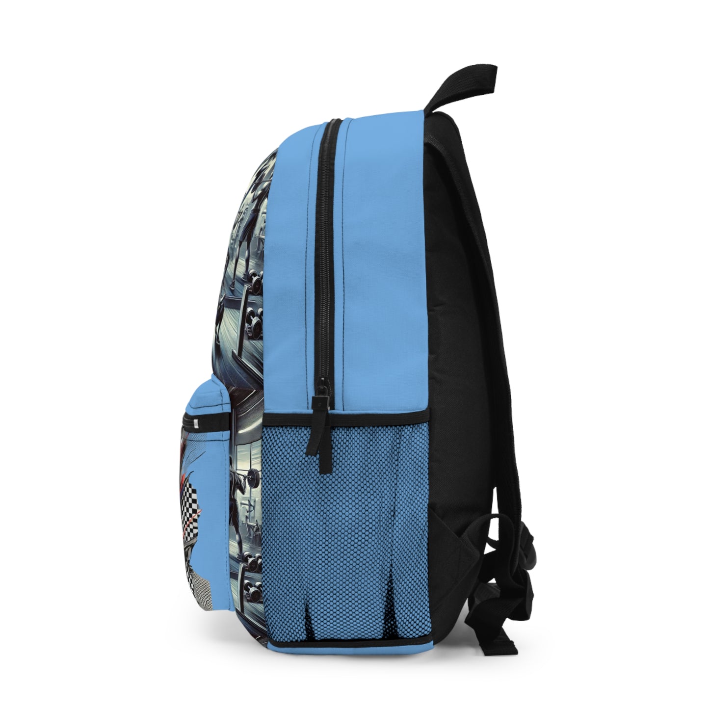 Go-Getter Backpack – Carry Your Goals Everywhere (Light Blue)