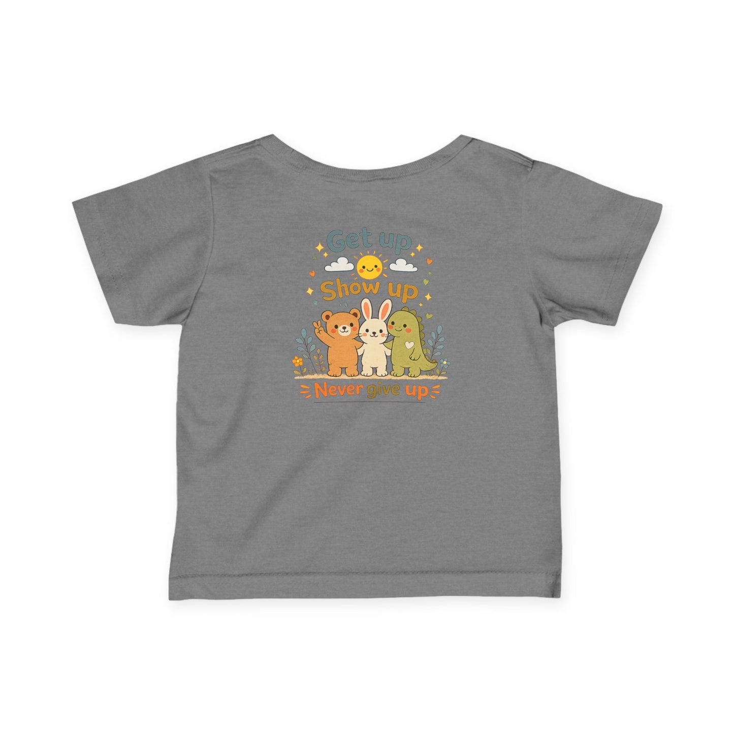 Infant Motivational Jersey T-Shirt | Soft Cotton Baby Graphic Tee | Inspirational Infant Shirt | Positive Message Baby Clothing | Cute Baby Outfit Gift