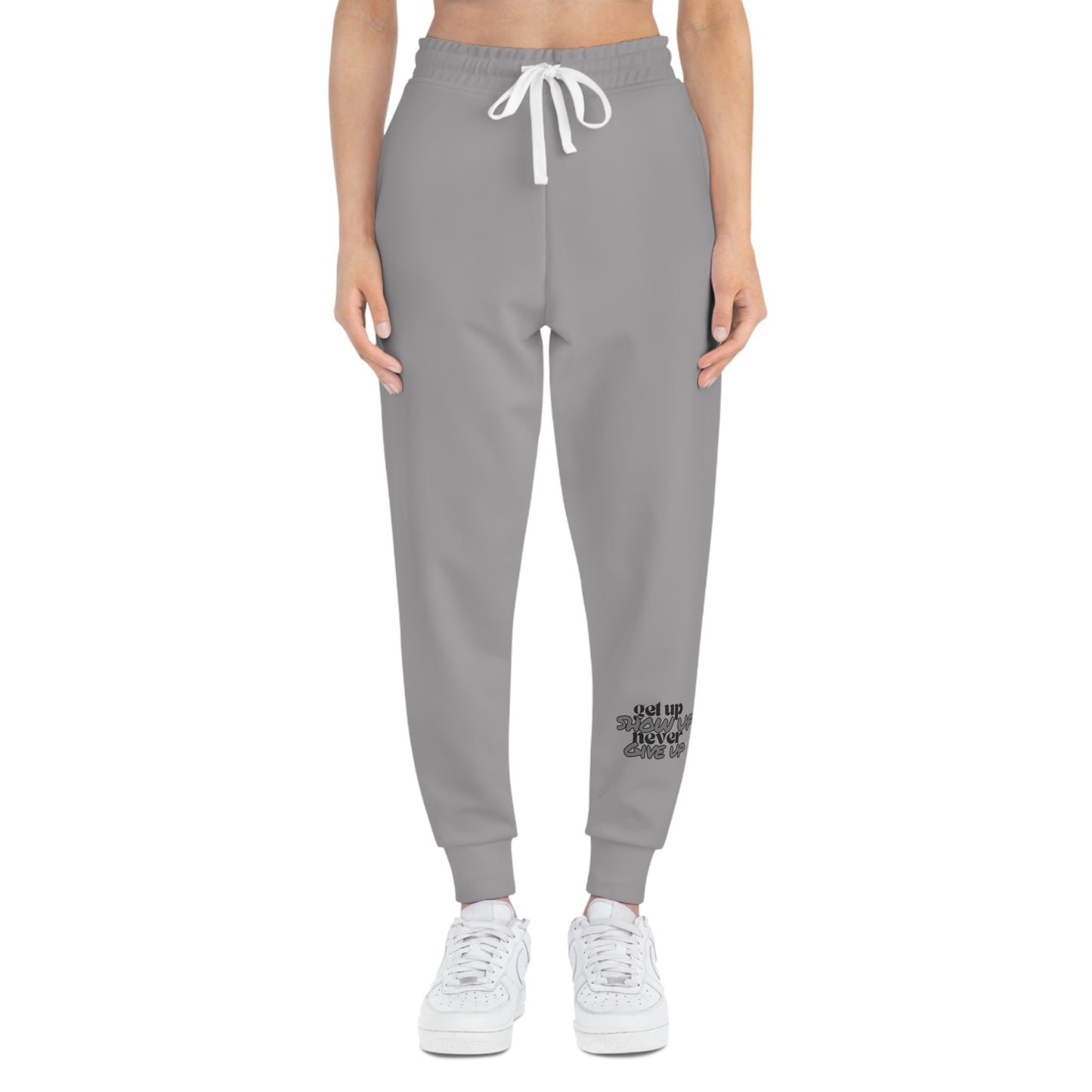 Elite Motivational UNISEX Joggers – Achieve in Comfort & Style (Sport Grey)