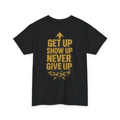 Gym Fit: Vibe Check. Energy: Unmatched. Unisex Heavy Cotton Tee