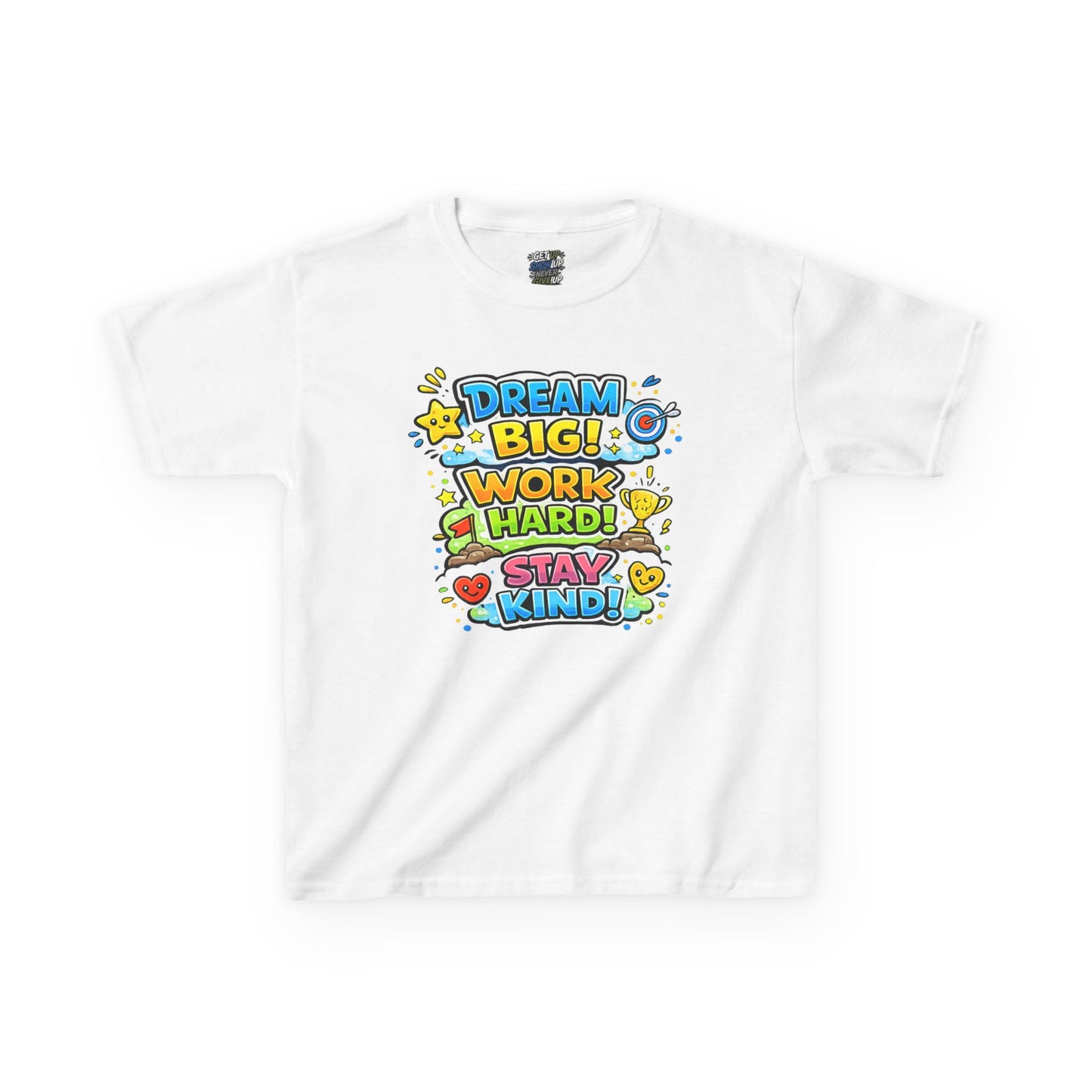 Kids Heavy Cotton™ Motivational Shirt