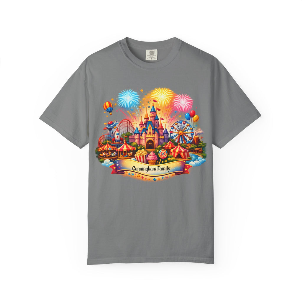 Customizable Name Graphic T-Shirt – for Disney Trips, Theme Park Vacations