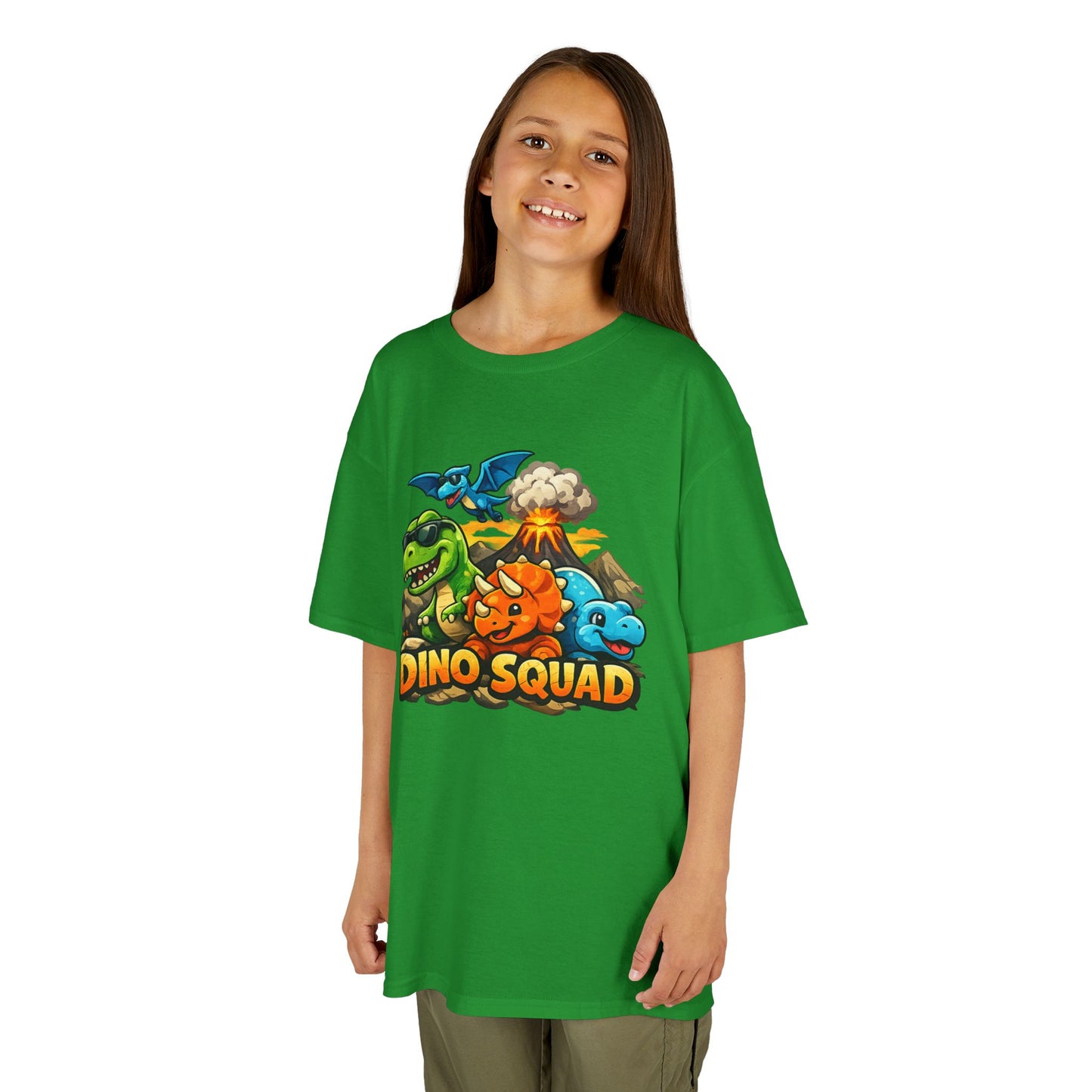Kids Heavy Cotton™ Tee "Dino Squad"