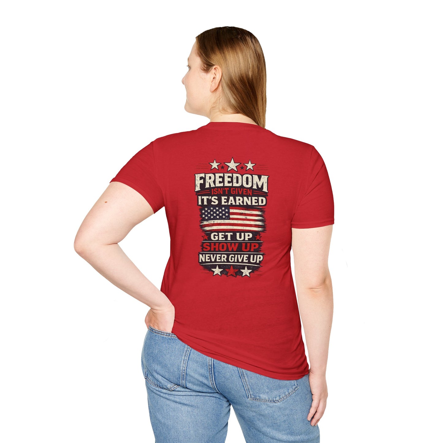 Patriotic 4th of July Unisex T-Shirt | Soft USA Independence Day Tee | American Pride Graphic Shirt for Men & Women