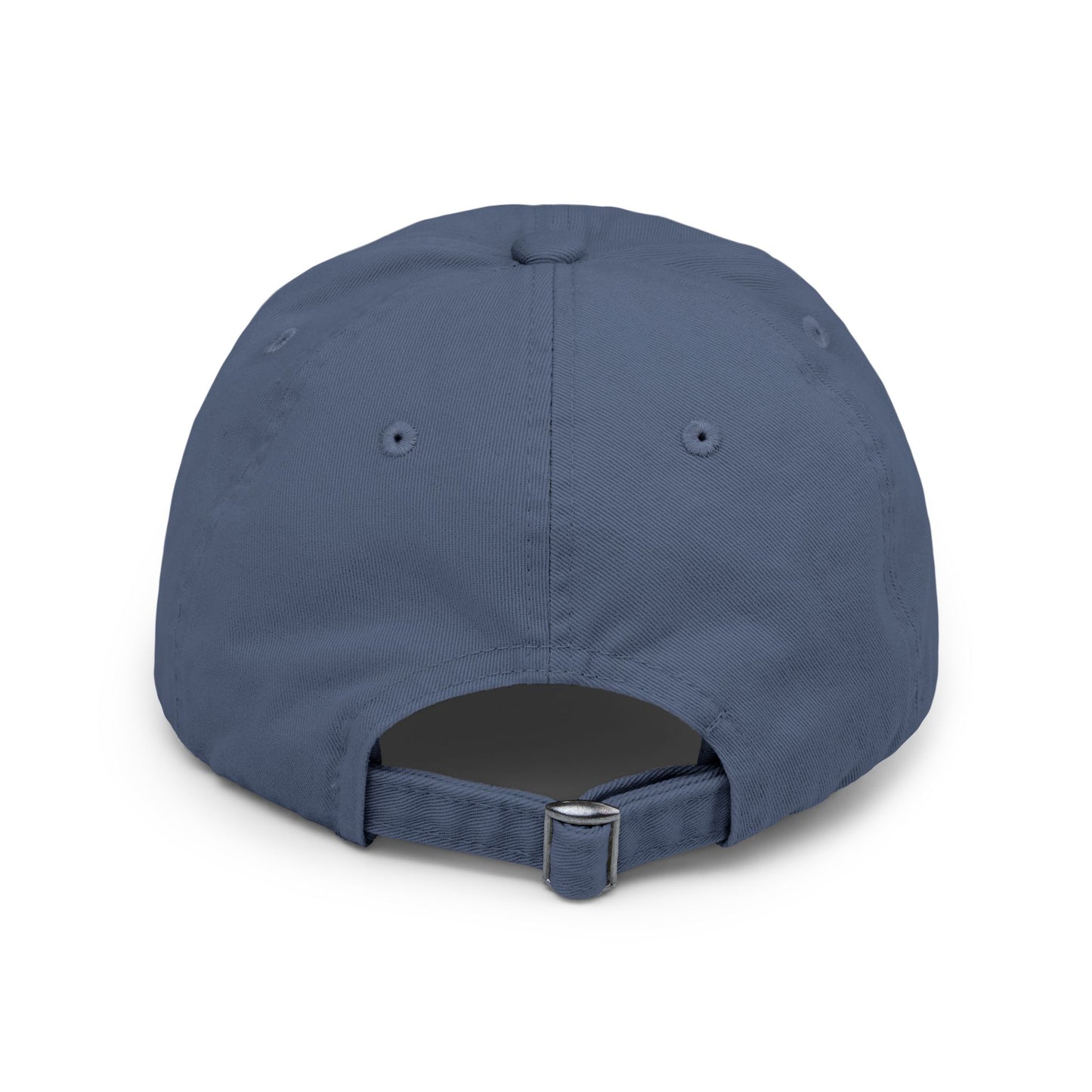She Lifts. She Heals. She Repeats. : Unisex Distressed Cap
