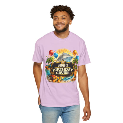 Custom Name Birthday Cruise Shirt