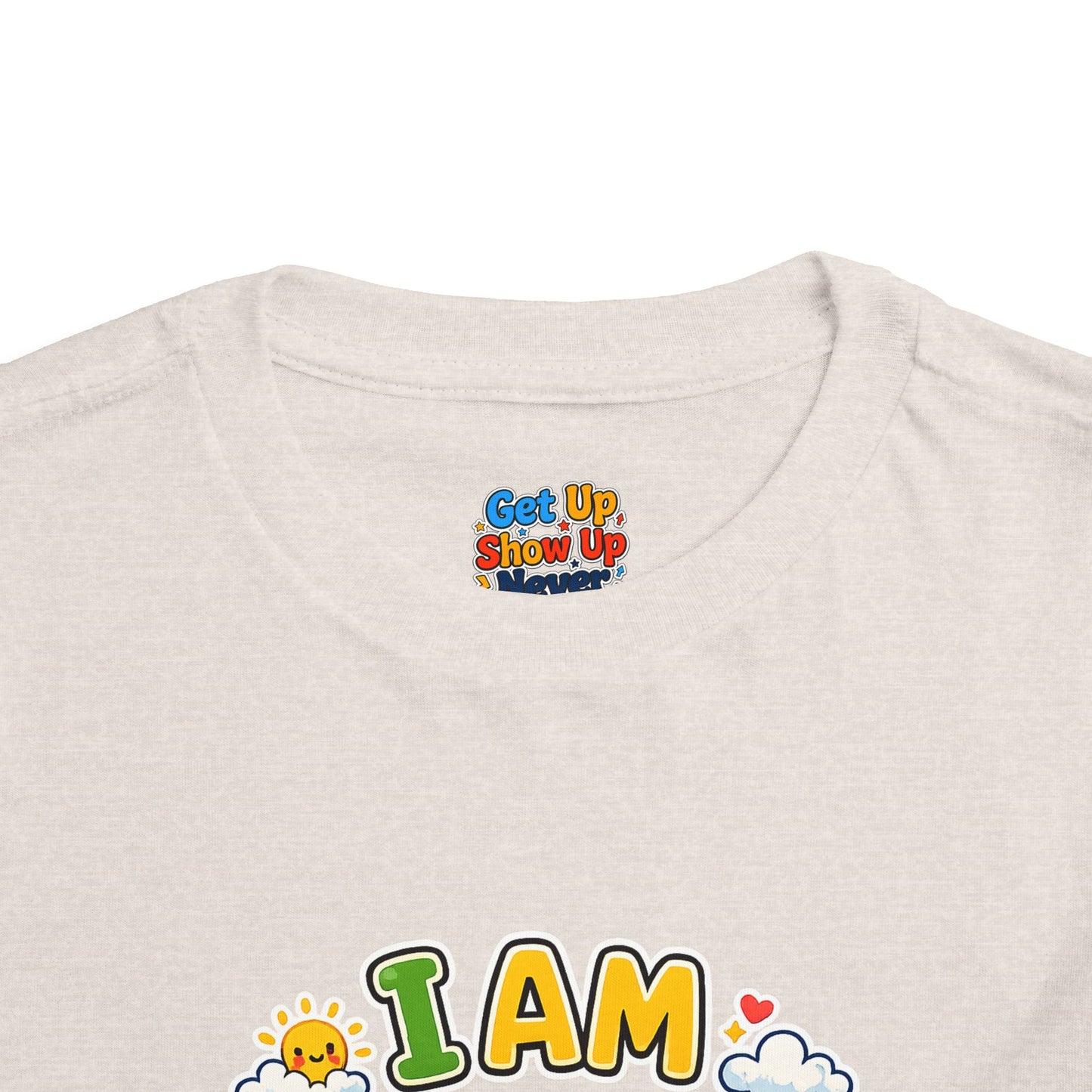 Toddler Motivational T-Shirt | Inspirational Kids Graphic Tee | Soft Cotton Toddler Shirt | Positive Mindset Children's Clothing | Everyday Comfort Tee
