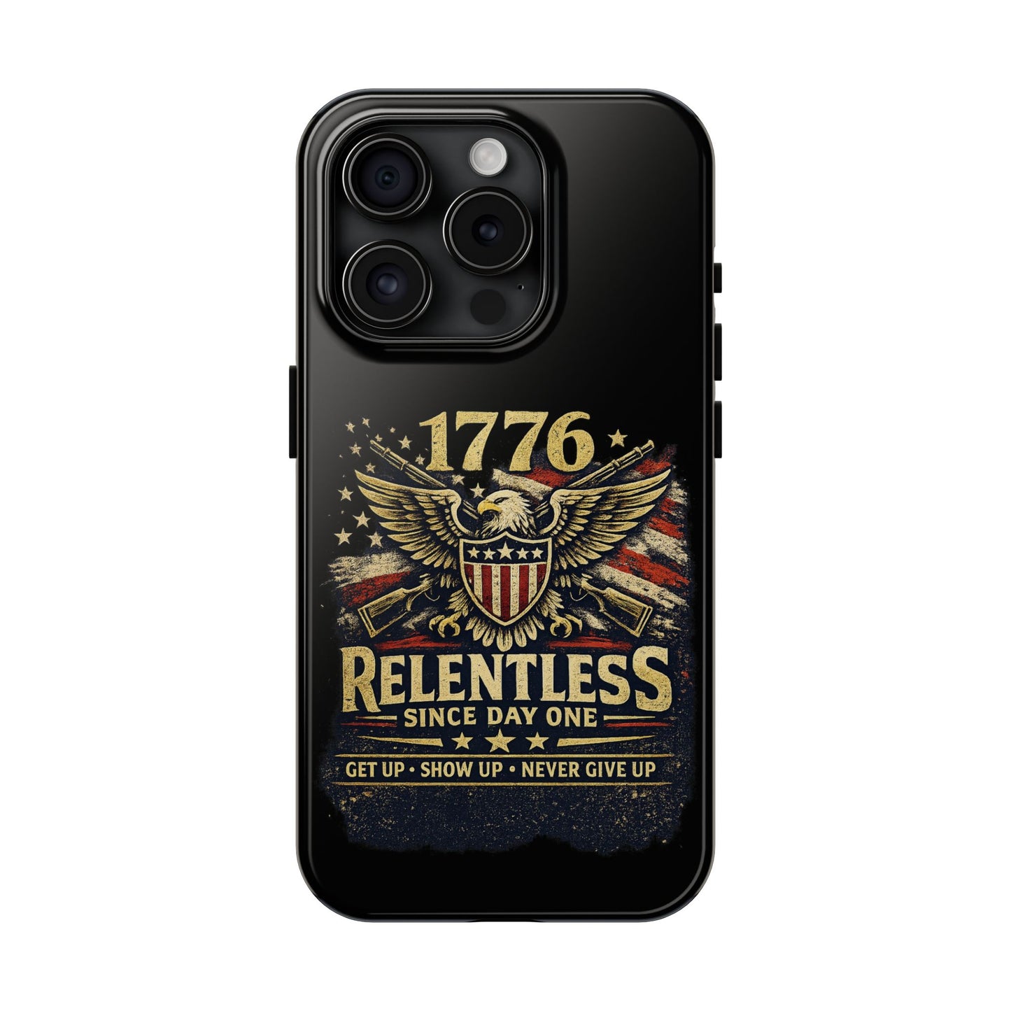 Patriotic 4th of July Tough Phone Case | Shockproof Protective Cover for iPhone & Samsung | USA Independence Day Design