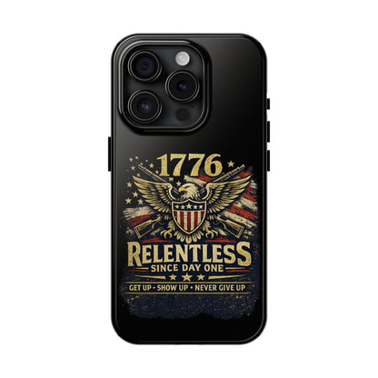 Patriotic 4th of July Tough Phone Case | Shockproof Protective Cover for iPhone & Samsung | USA Independence Day Design