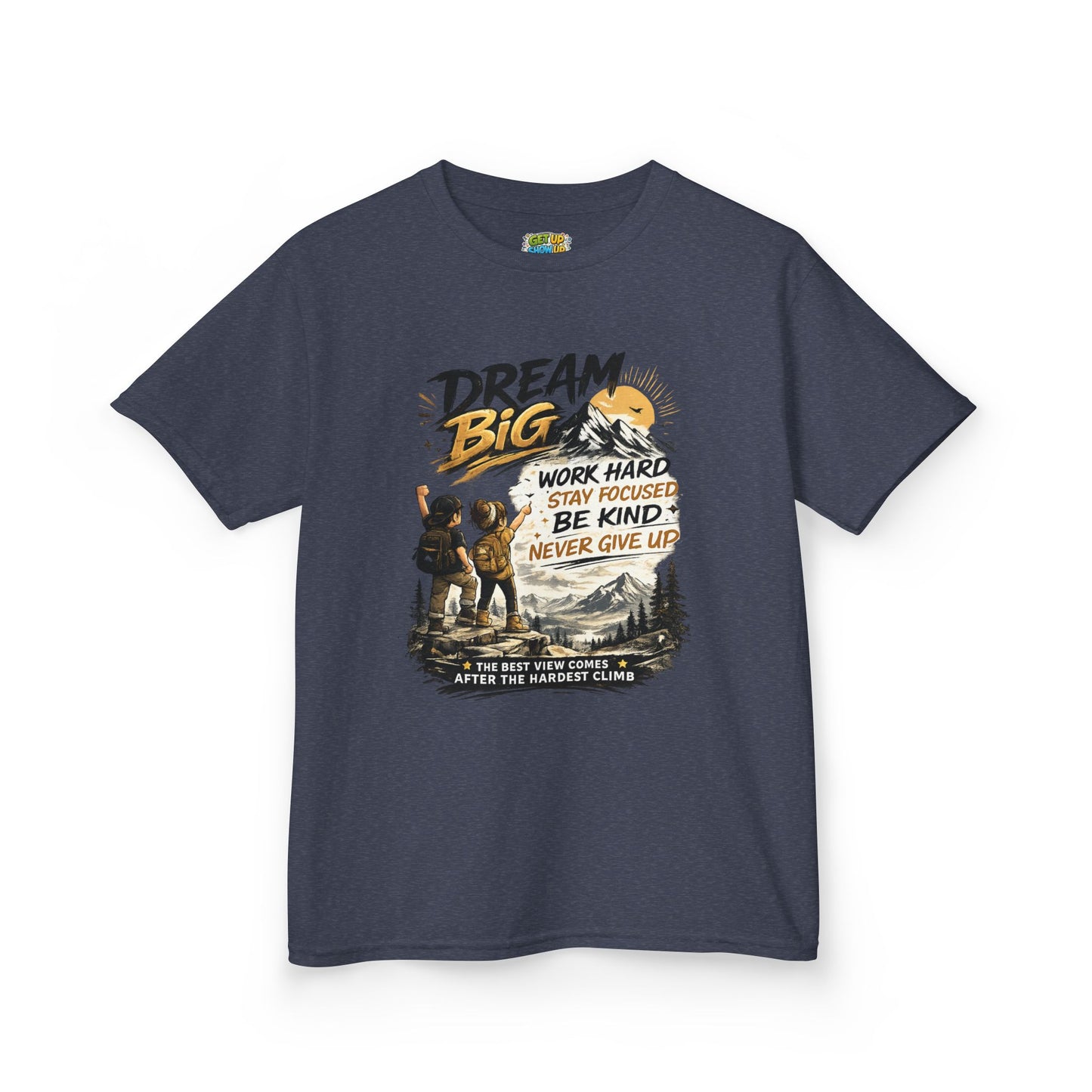 Kids Heavy Cotton™ Motivational T shirt