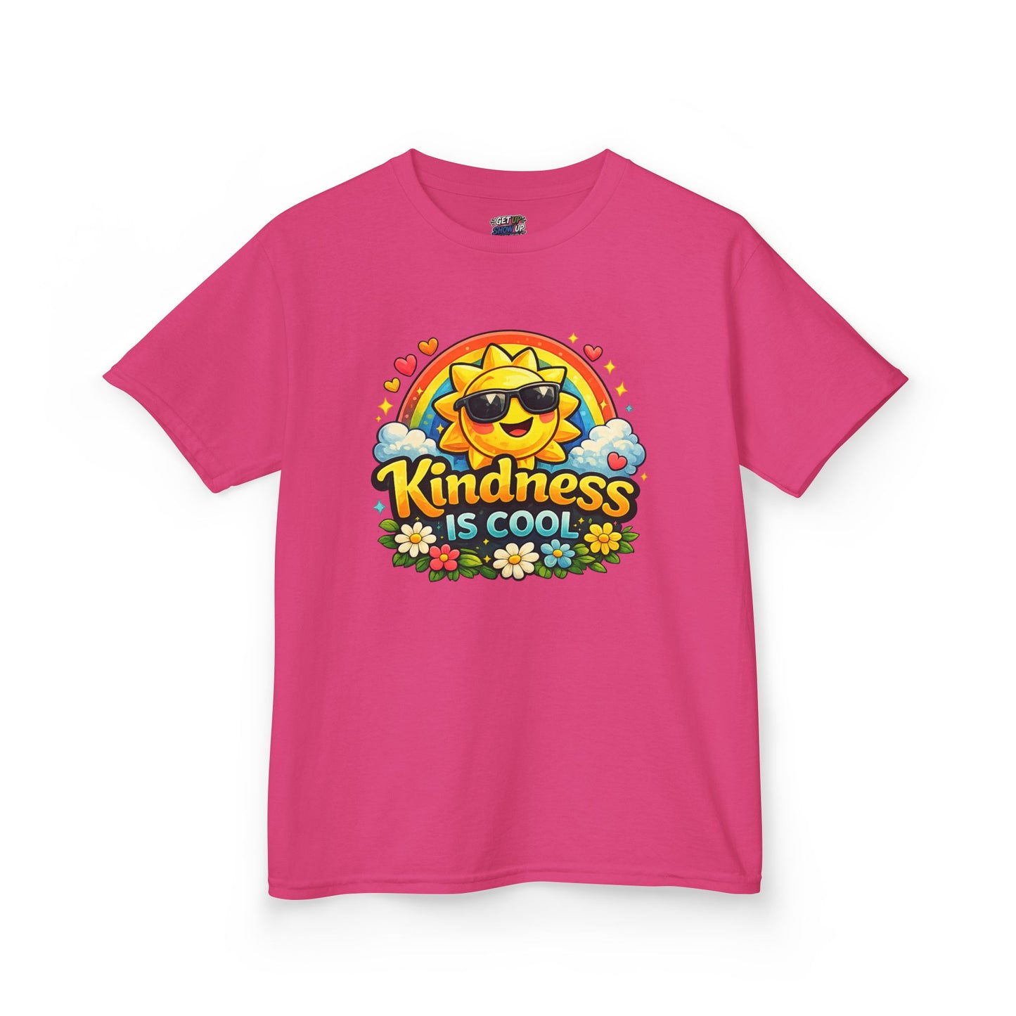 Kids Heavy Cotton™ Tee "Kindness is Cool"