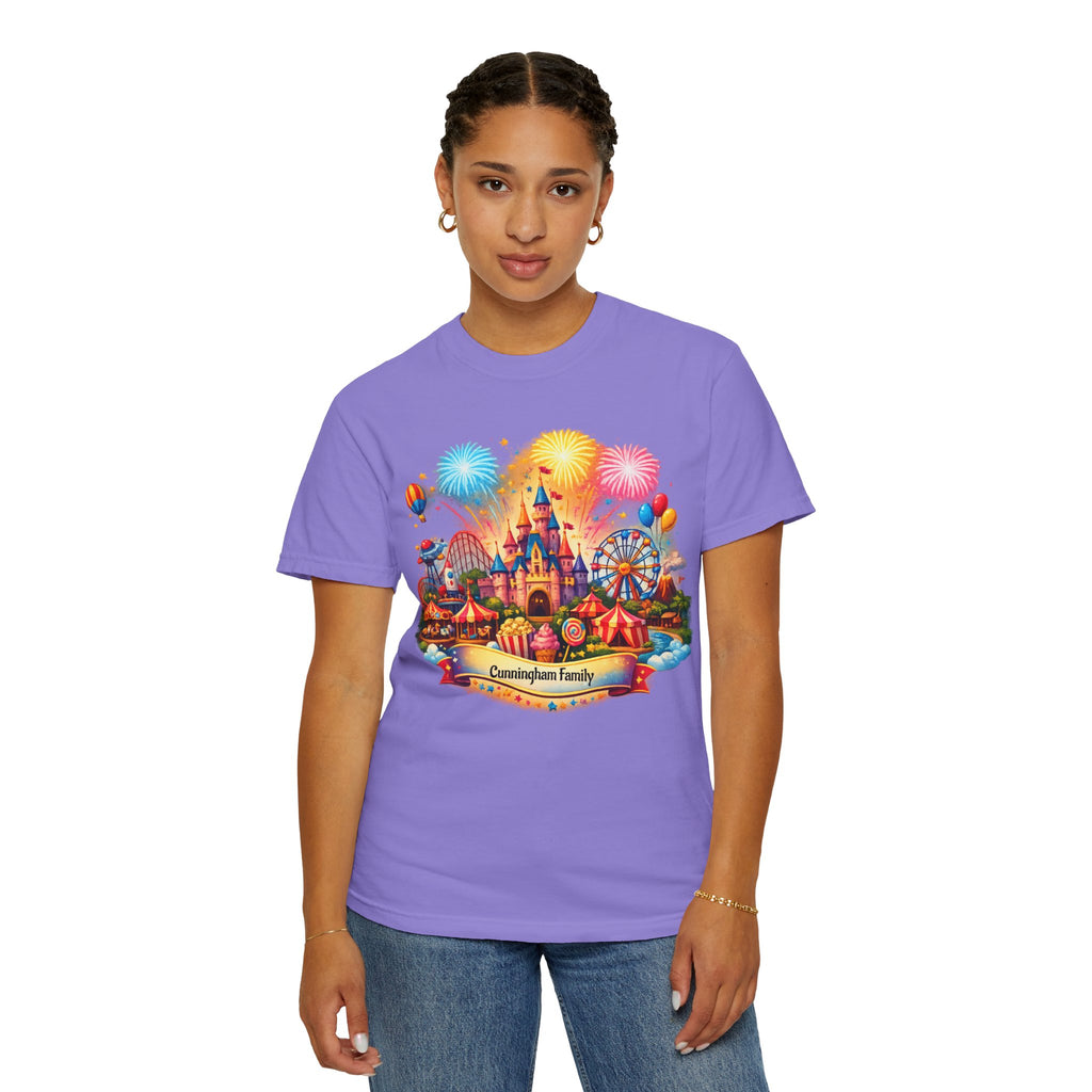 Customizable Name Graphic T-Shirt – for Disney Trips, Theme Park Vacations